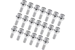 INFINAUTO 20 Pcs Car Wheel Lug Bolts Replace No.6511051AA for Jeep Compass 2.4L 2017-2023 for Jeep Cherokee M12x1.25 Wheel St