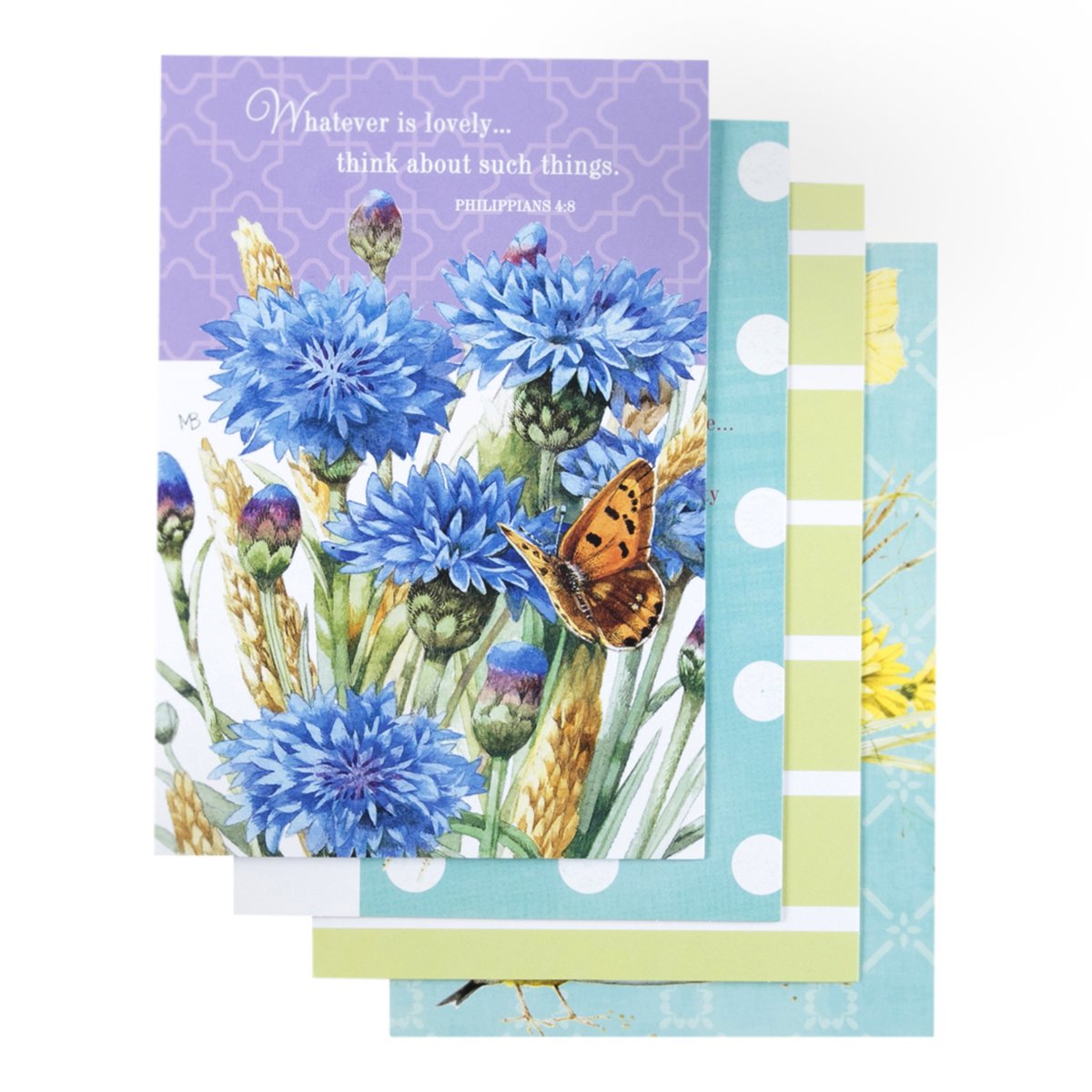 DaySpring Birthday Boxed Greeting Cards w Embossed Envelopes Free