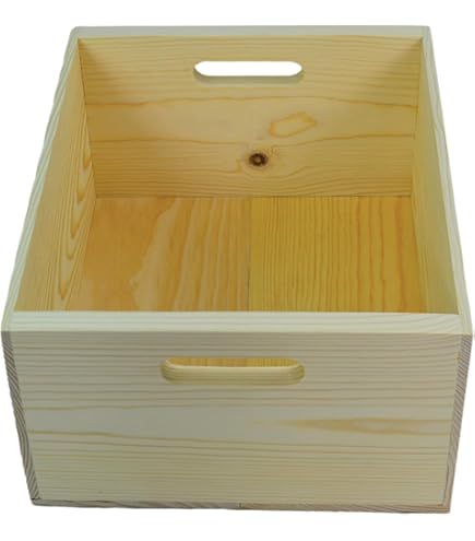 Amazon.com: Umbra Stowaway Wood Storage Box with Photo 4-Openings