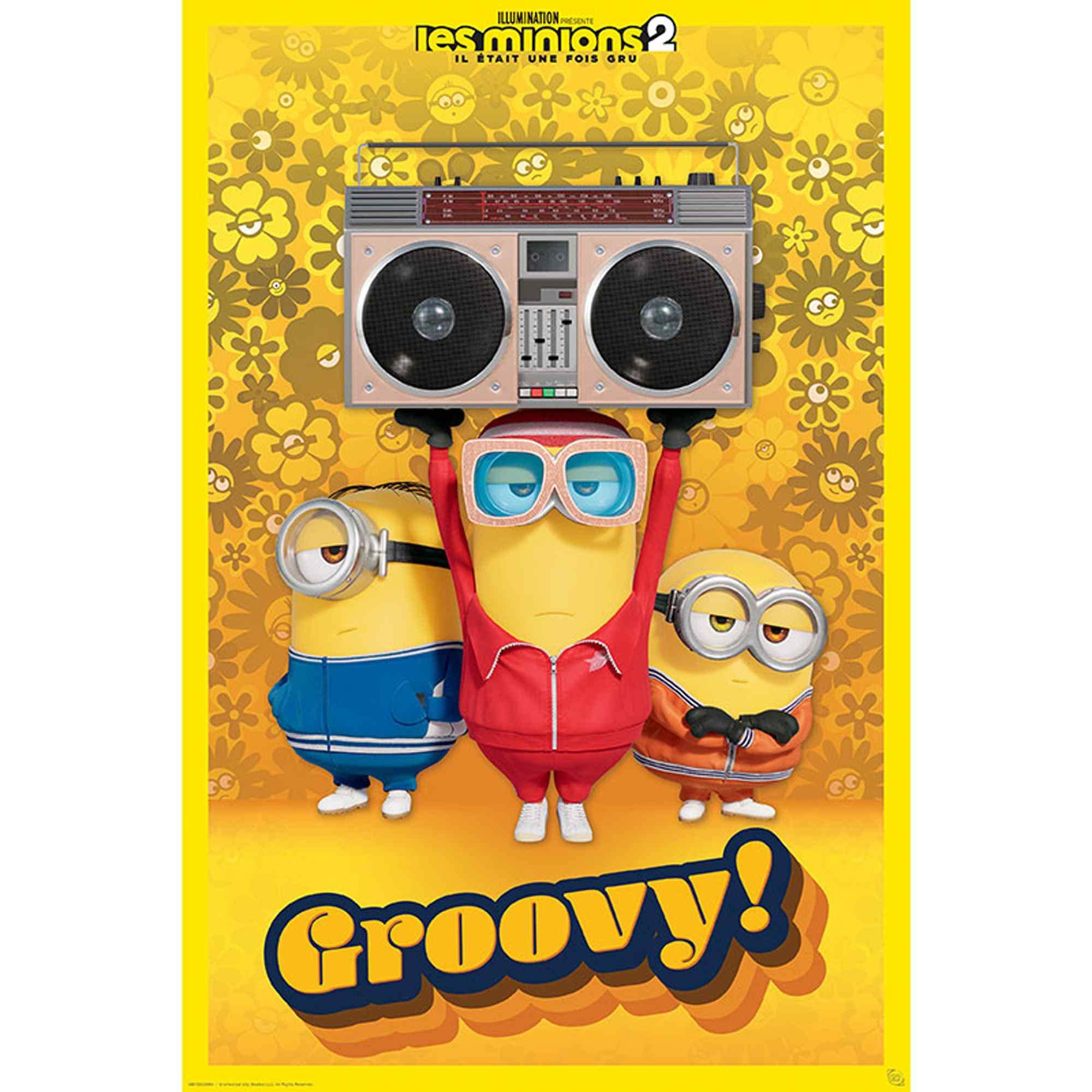 GB eye Minions Groovy 61 x 91.5cm Maxi Poster