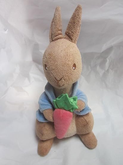 stuffed peter rabbit beatrix potter