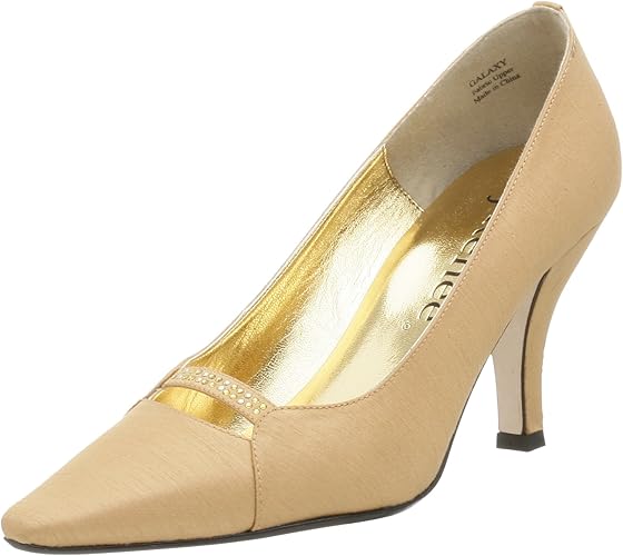 j renee shoes gold