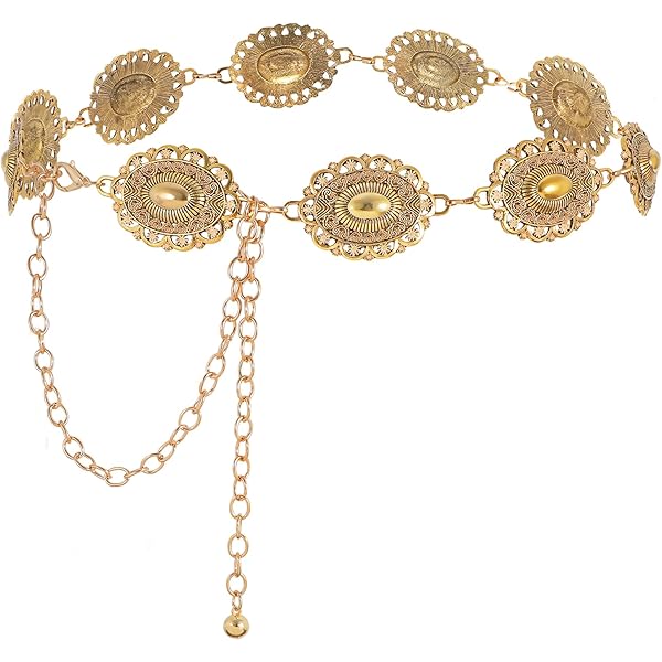 TIESOME Womens Metal Leaf Chain Belt, Adjustable Bridal Wedding Leaves  Waistband Skinny Waist Belt for Dresses Decorated (Gold) at Amazon Women's  Clothing store