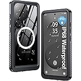 ANTSHARE IP68 Waterproof Case for Samsung Galaxy S25 Ultra, Black/Clear | Compatible with MagSafe, Built-in Screen/Lens Protector - Shockproof &amp; Dropproof, Full Body Protection for Swimming/Outdoor
