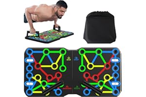 AERLANG Push Up Board-Large PushUps Portable Multi-Function Foldable Push Up Bar, Easy to Use Push up Handle Push Up Strength