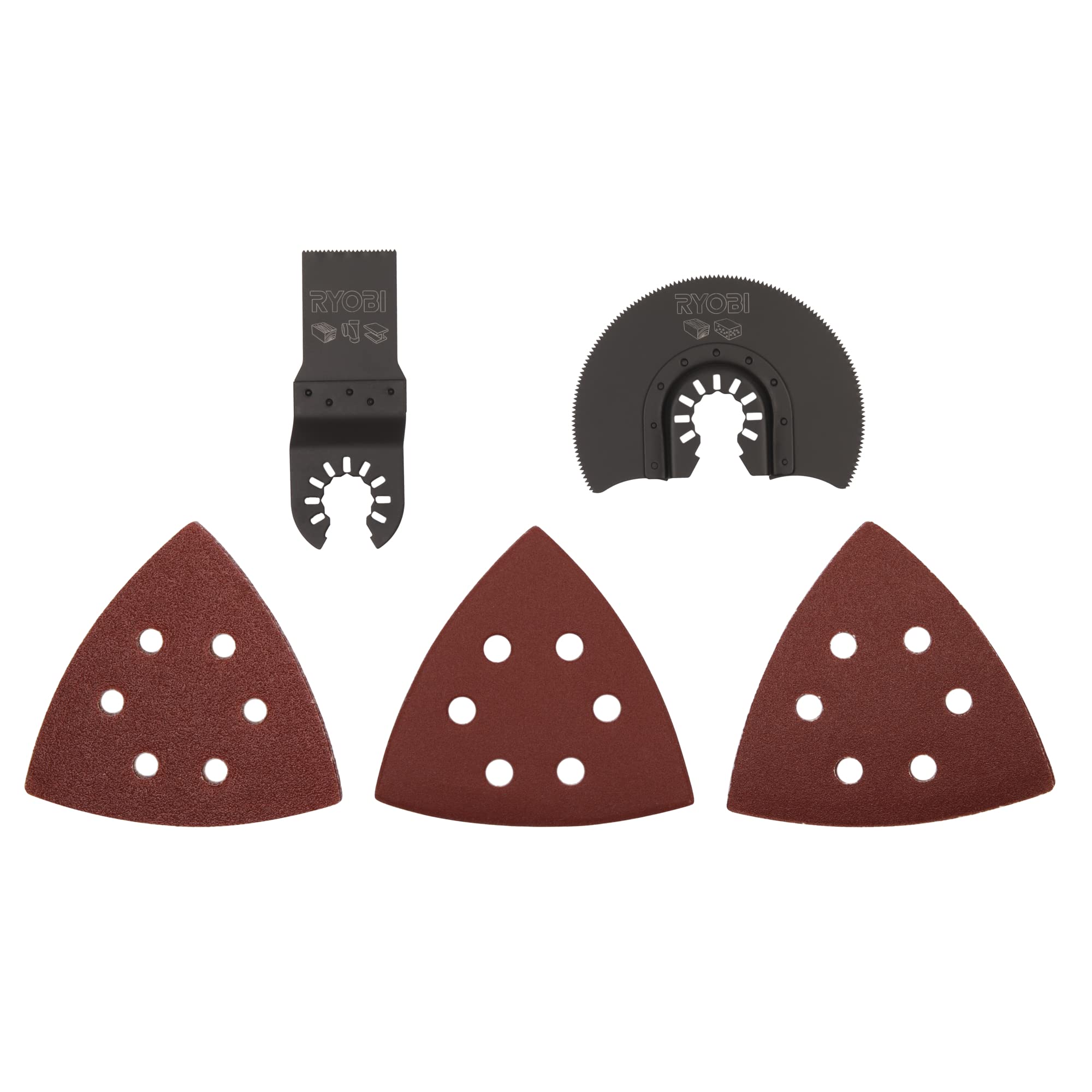 RYOBI Kit d'accessoires Multitool 12 pieces pour RMT300, R18MT3 et R18MT RAKMT12KIT