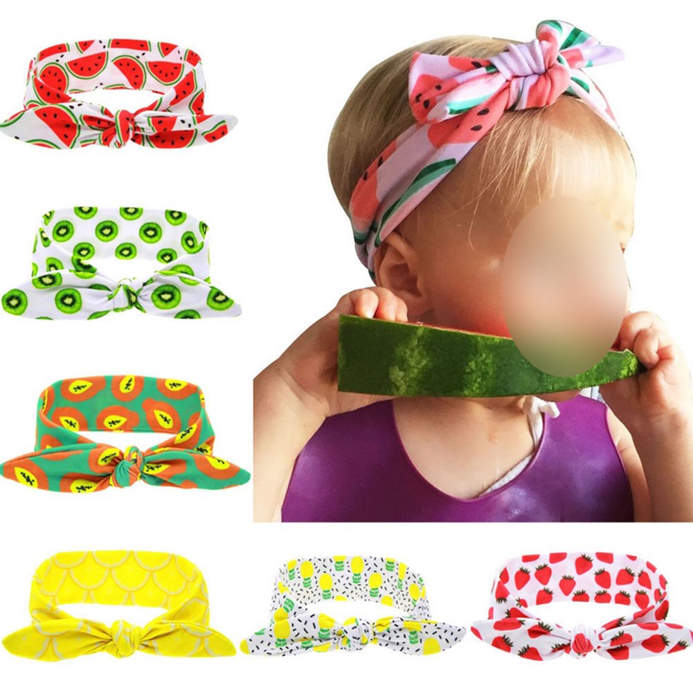 watermelon baby headband