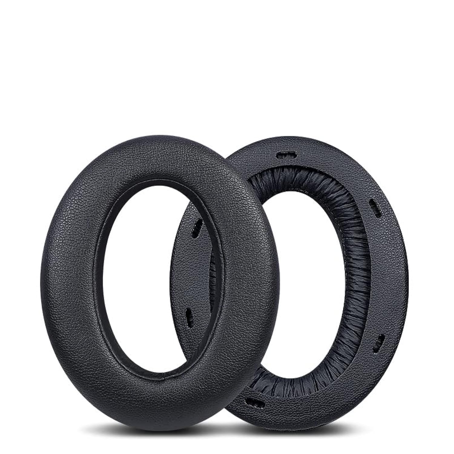 Yaowanguan Ear Pads Replacement Cushions for Sony WH-XB910N Wireless Headphones, Black Protein Leather & Memory Foam WH-XB910N Earpads Repair Ear Cups Cover
