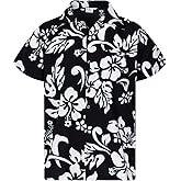 Floral-Vibes Hibiscus-Print Hawaii Colorful Stylish-Shirt Casual Suits Standard-Fit