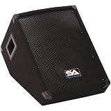 Seismic Audio - SA-10MTSingle - 10" Floor / Stage Monitor Wedge Style with Titanium Horn