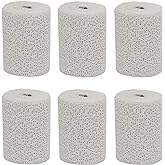 Fermus 6 Pack White Plaster Cloth Gauze Bandages Rolls for Art Project | Total 90ft Plaster Strip Wrap for Belly Cast, Mask Making, Sculptures, Body Casts, Craft Projects, Scenery Construction