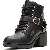 Harley-Davidson womens Howell 5" Lace Leather Motorcycle Casual Boot