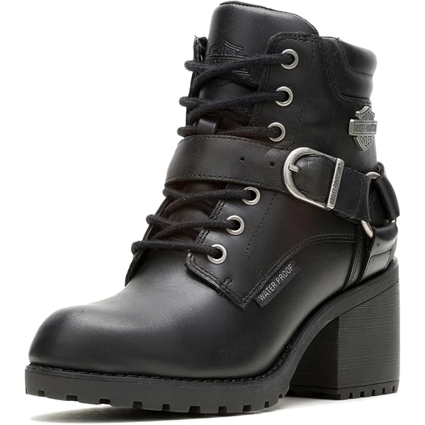 Amazon.com | Harley-Davidson Women's EDA Leather Motorcycle Casual