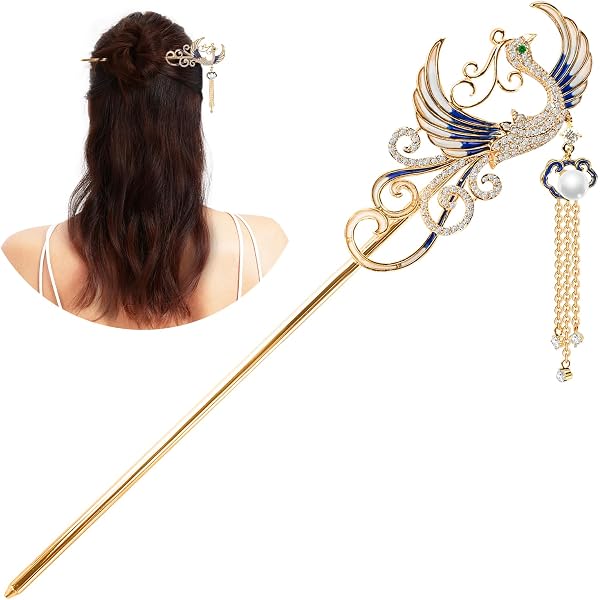 Amazon.com : KZQtriid Hair Accessories，14k Gold Plated  display picture 2