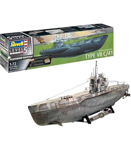 U-Boat VIIC (REV) (1: 350) : Amazon.ca: Toys & Games