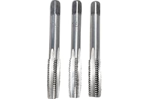 uxcell 3 Pcs 8mm x 1.25mm Taper and Metric Tap M8 x 1.25mm Pitch