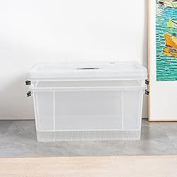Cetomo Storage Bins on Handle, Storage Box, Plastic