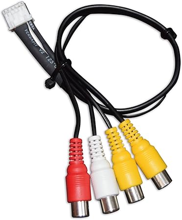 Amazon マツダ ディーラーオプションナビ C9ce V6 650対応 ビデオ入出力コード カーオーディオケーブル 車 バイク