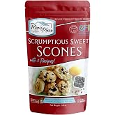 Mom's Place Gluten-Free Sweet Scone Mix, Dairy &amp; Nut Free, 15.3 oz | Sweet Scone Mix, 5 Recipe Options, Easy to Make, Dairy Free, Nut Free &amp; Soy Free