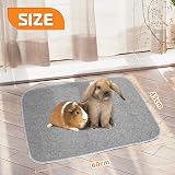 ULIGOTA 2 Pack Washable Dog Pee Pads 60x45cm Reusable Absorbent view 3