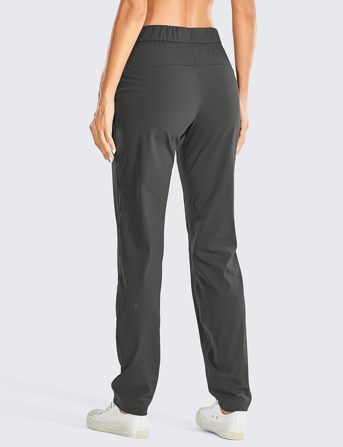 CRZ YOGA Women's Stretch Long Lounge Pants Drawstring Sweatpants Travel Athletic Track Pants with Pockets at  Women’s Clothing store