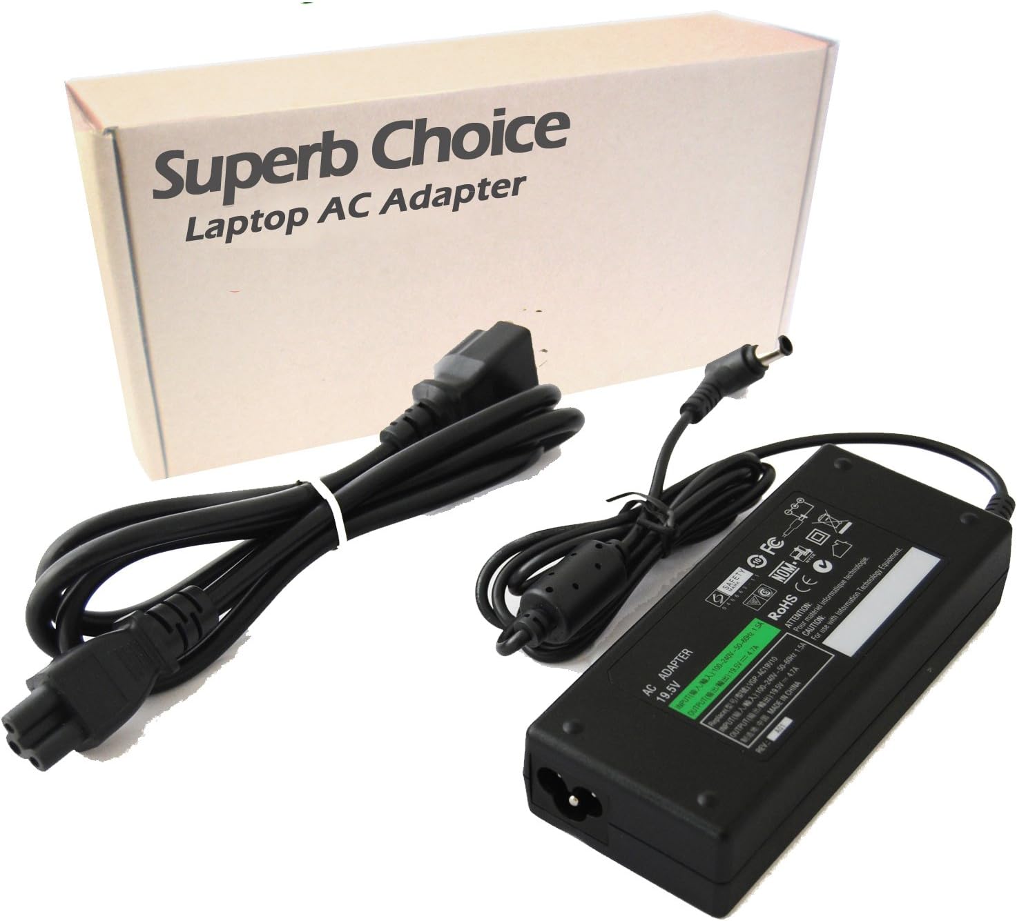 Superb Choice 92W Adapter Compatible with Sony Vaio PCG-3C2L PCG-5G3L PCG-5K1L PCG-5L2L PCG-5L3L PCG-61411L