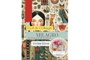 Collage Soup - Milagro – Latin American Folk Art Collage Book | Charms, Figures & Spiritual Imagery for Creative Projects: A 