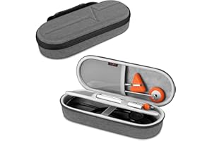 Nurse Stethoscope Case, SKYREH Travel Hard Stethoscope Case for 3M Littmann Classic III, 3M Littmann Cardiology IV, MDF Acoustica Lightweight Stethoscope (Gray)