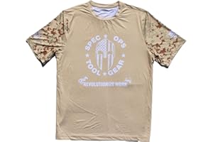 Spec Ops Tool Gear Tactical Construction T-Shirt for Men, Great for Working & Outdoor Activities
