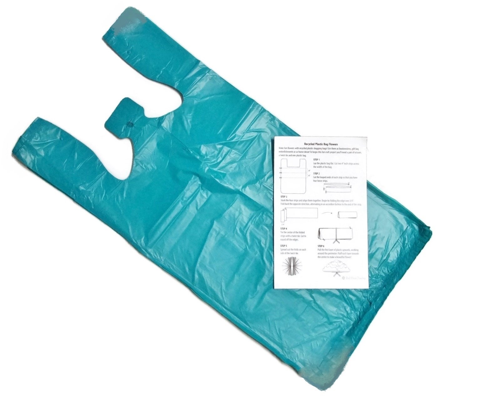 Lime Green 11.5x6x21 Tshirt Bags (100 Pack) with Crafting Insert Reusable Retail