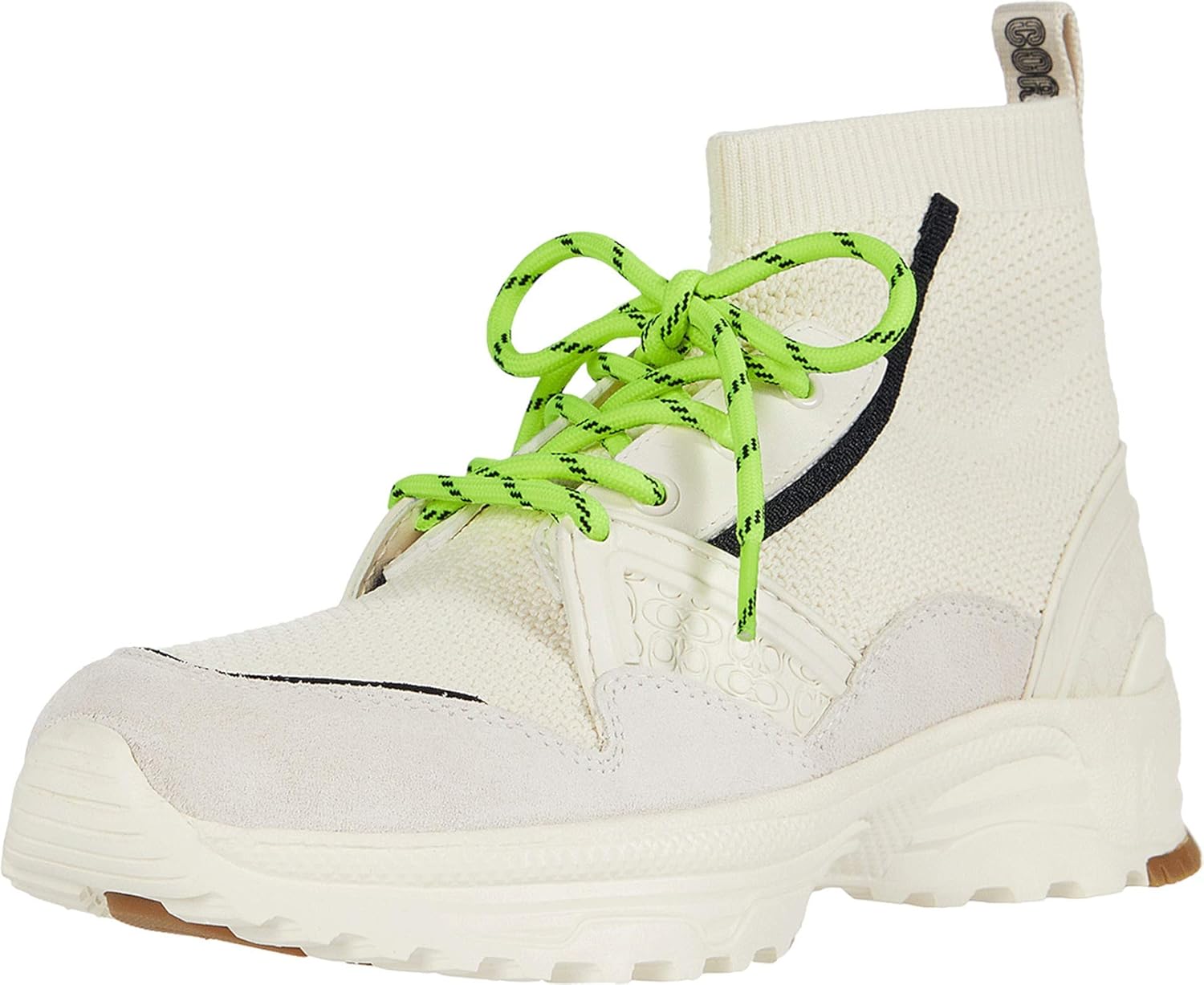 coach c245 high top knit runner