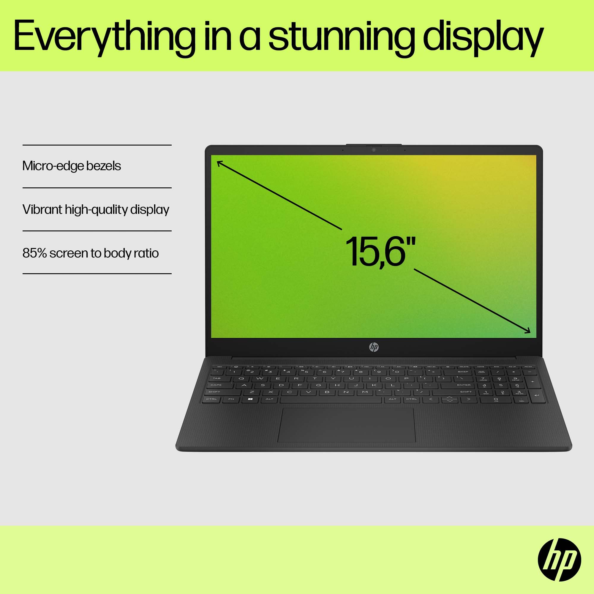 Hp Laptop 15.6&Quot; | Intel N-Series N100 | 8Gb Ram | 128Gb Ufs Storage | Fhd (1920 X 1080) Display | Windows 11 Home In S Mode | Intel Uhd Graphics | 15-Fd0070Na - View 9