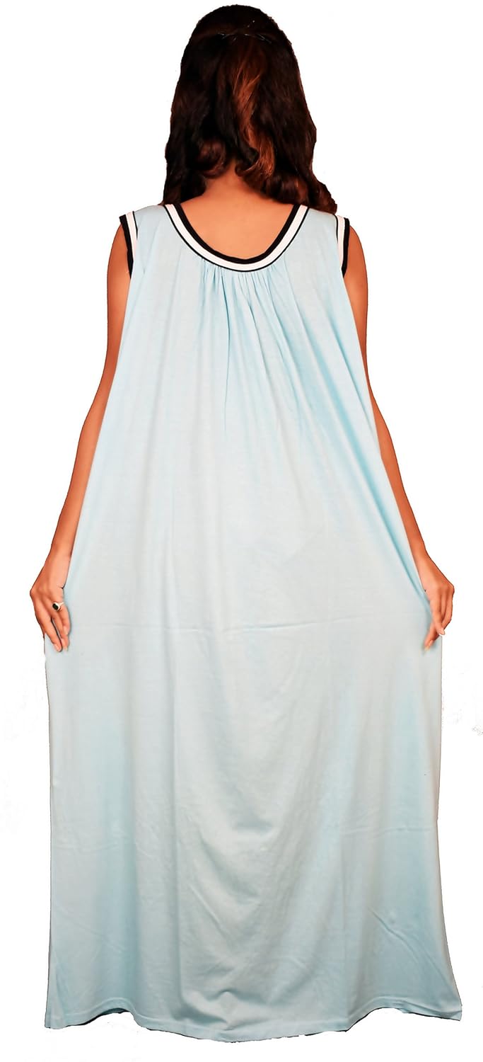clymaa women's very soft cotton special summer nighty