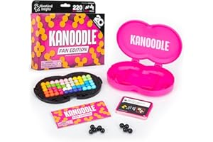 Educational Insights Kanoodle Fan Edition - 20th Anniversary (Magenta), Brain Teaser Puzzle for Ages 7 and up
