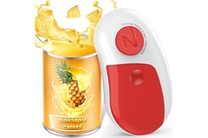 EFAST Electric Can Opener, Open Your Cans with A Simple Push of Button, Automatic Can Opener Smooth Edge, Electric Can Openers for Kitchen Arthritis and Seniors, Best Kitchen Gadget for Almost Size Can