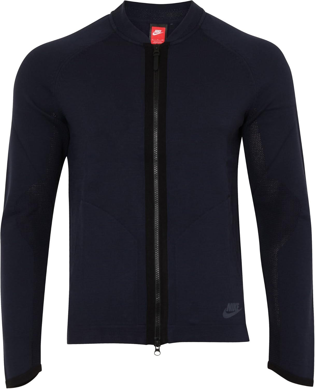 nike fleece bomber jacket