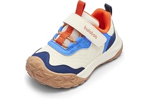Balabala Toddler Sneakers Girls Boys Walking Shoes Athletic Sports Soft Comfortable Non-Slip Anti-Crash Design