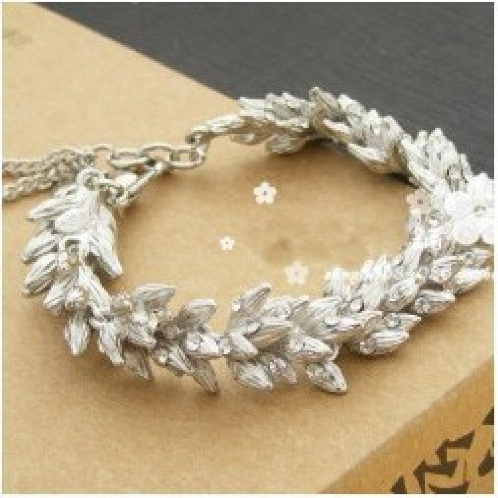 Usmagic 4000 1 Xun Zhou With Luxurious Aesthetic Lucky Silver Wedding Dress Wheat Bracelet Bracelet Korean Jewelry Amazon Ca Jewelry