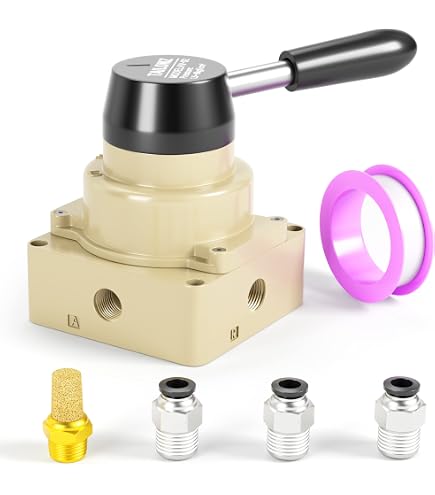Válvula Manual Para Conductos De Aire - Ajuste Preciso (125mm Diámetro)