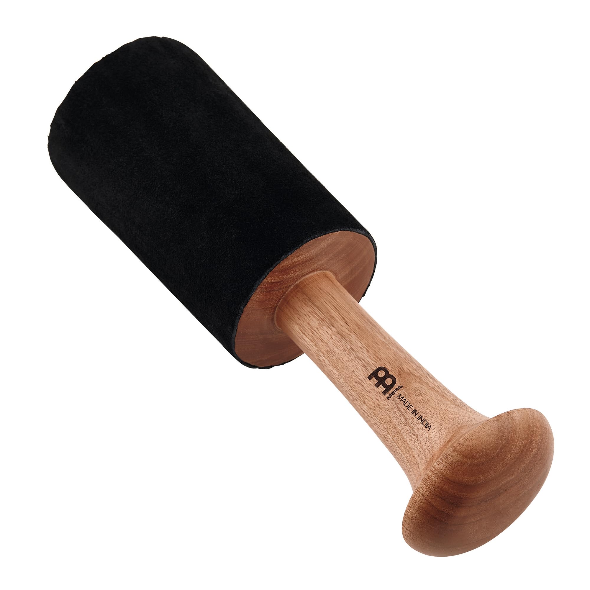 Sonic Energy Wooden Singing Bowl Resonant Mallet – 27 cm – with Suede Leather – For Tibetan Singing Bowls (SB-RM-LE-XL)