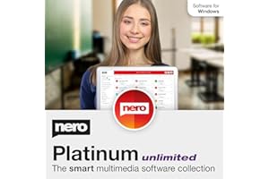 Nero Platinum Unlimited | Backup & Media Management Software | AI Photo Organizer, Convert & Burn Media, Clean & Speed Up You