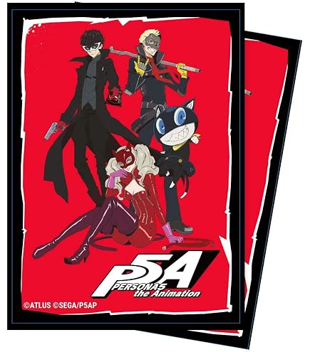 persona 5 card sleeves Ultra Pro 85875 Accessories hobbies-crafts Made for smooth shuffling Pokémon Card Dimensions (2026) Rarity:Prismatic Secret Rare