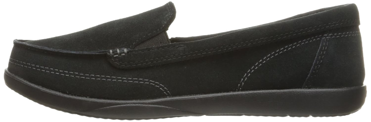 crocs women's walu ii suede loafer boat shoe