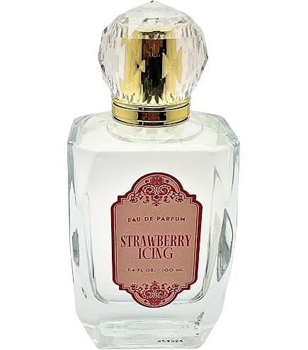 Icing Strawberry Perfume with Gold Cap and Pink Label STRAWBERRY ICING By Tru Fragrance Eau de Parfum 3.4 floz NEW  main image 4