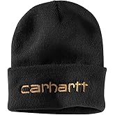 Carhartt Men's Knit Insulated Logo Graphic Cuffed Beanie