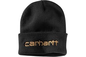 Carhartt Men's Knit Insulated Logo Graphic Cuffed Beanie