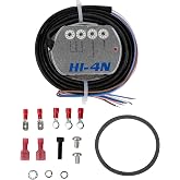 HI-4N Electronic Ignition Module Compatible with Harley Davidson Big Twin 1970-1999, Single &amp; Dual Fire Ignition, Adjustable Rev Limit, Fits FLH FLT FXST FLST FXD FXR FX Models, 550-0501