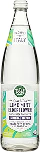 Whole Foods Market Organic Lime Mint Elderflower Italian Sprkling Mineral Water, 25.4 FZ