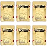 RHINO RESCUE Sterile Compressed Gauze for Emergency Wound Dressing, FSA HSA Eligible, First Aid and Trauma Kit, 6 Pack