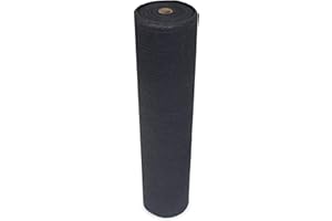 Coolaroo 90% UV Block Heavy Duty Sun Protection Fabric - Breathable Outdoor Shade Cover for Pergolas, Patios, Pets, Vehicles, and Play Areas, Tear-Resistant HDPE, 6ftx50ft Roll, Graphite